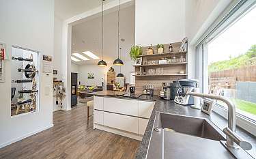Bungalow 143 Moderne offene Küche