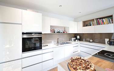 Modern 188 Moderne weiße Küche