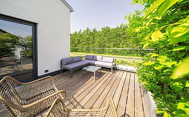 Modern 194 Terrasse mit Sitzmöbeln